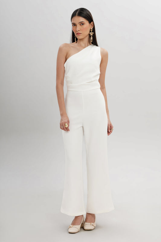 One Shoulder Jumpsuit