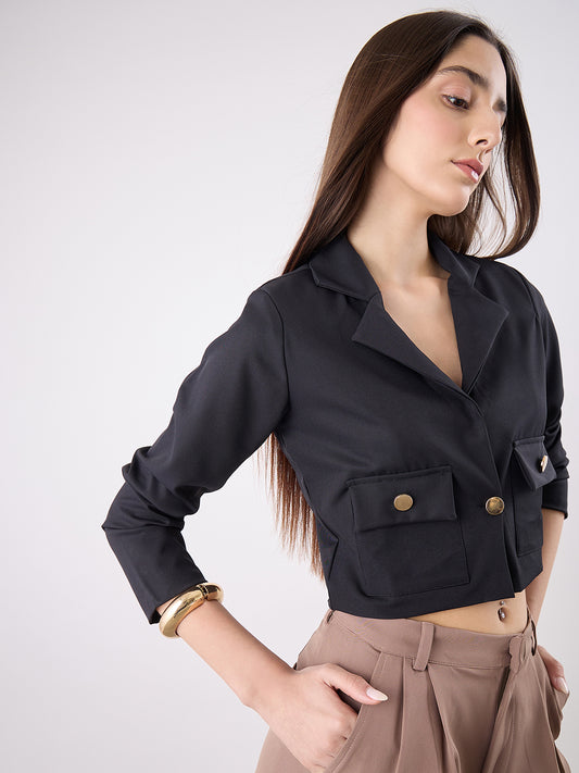 Cropped Blazer