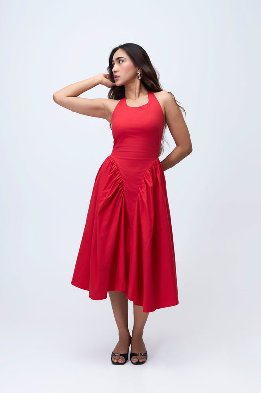 Drop Waist Midi