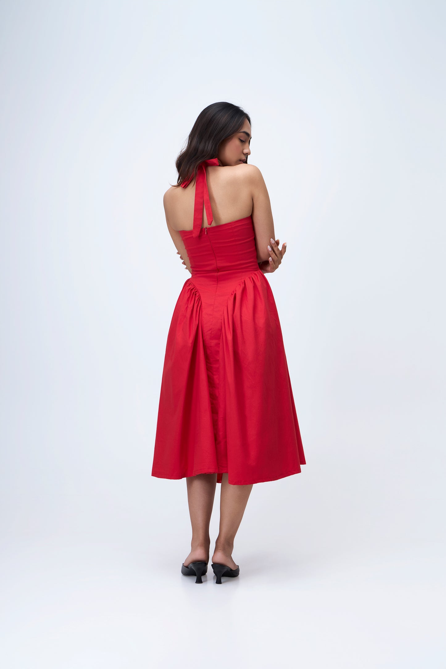 Drop Waist Midi