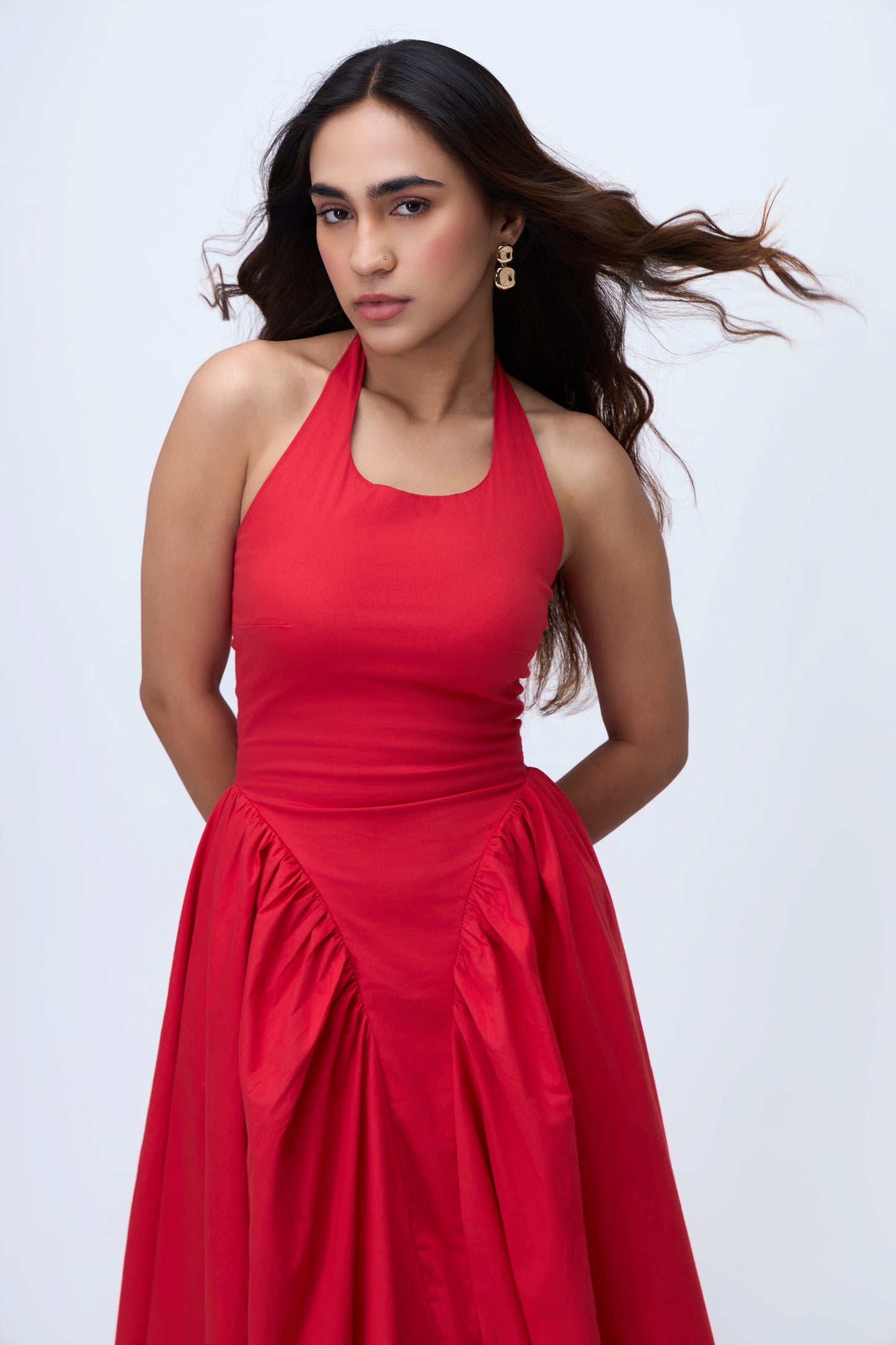 Drop Waist Midi
