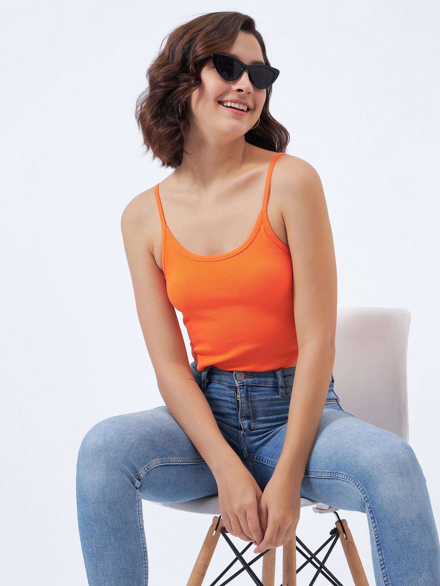 Ribbed High Cut Bodysuit