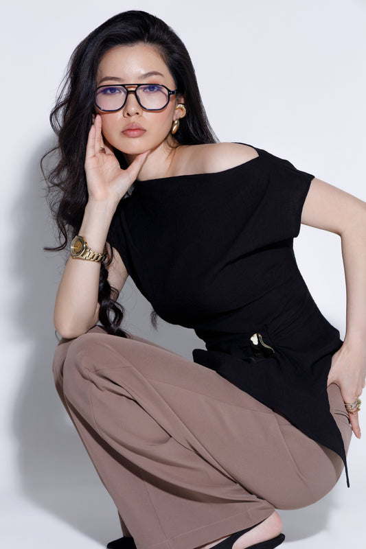 Draped Top