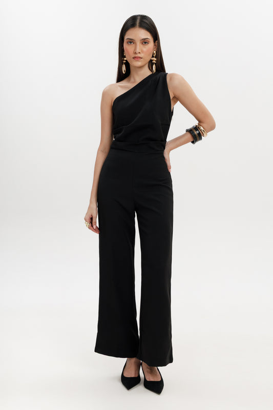 One Shoulder Jumpsuit
