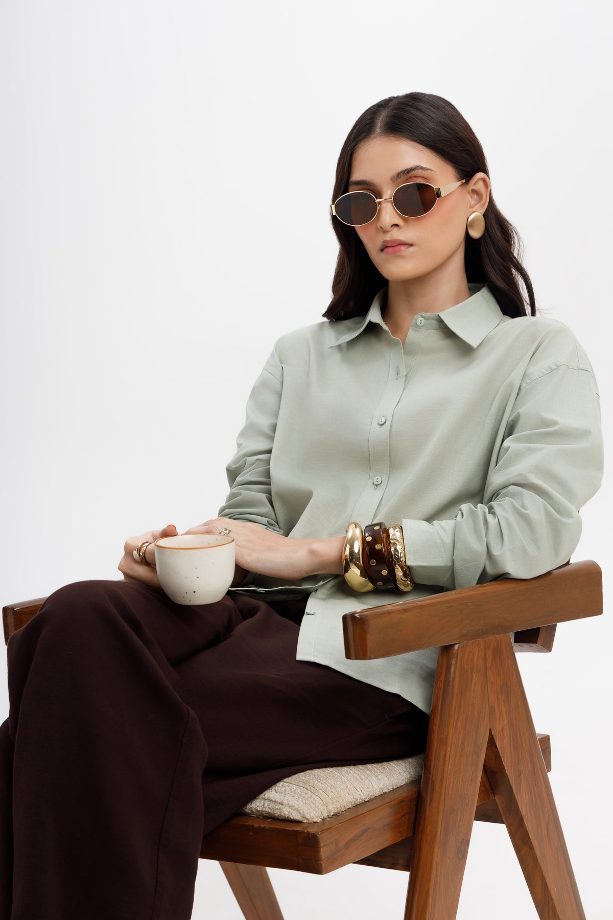 Relaxed Fit Linen Shirt