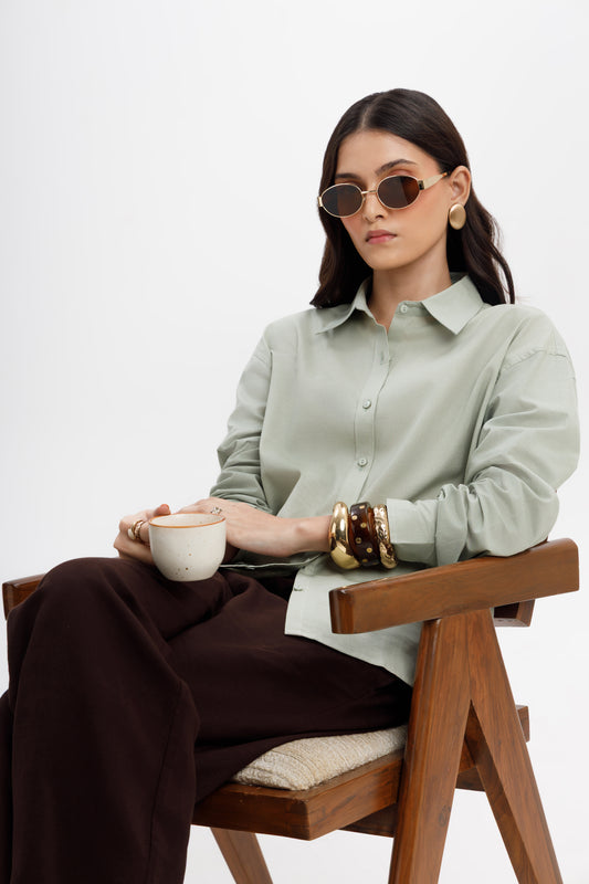 Relaxed Fit Linen Shirt