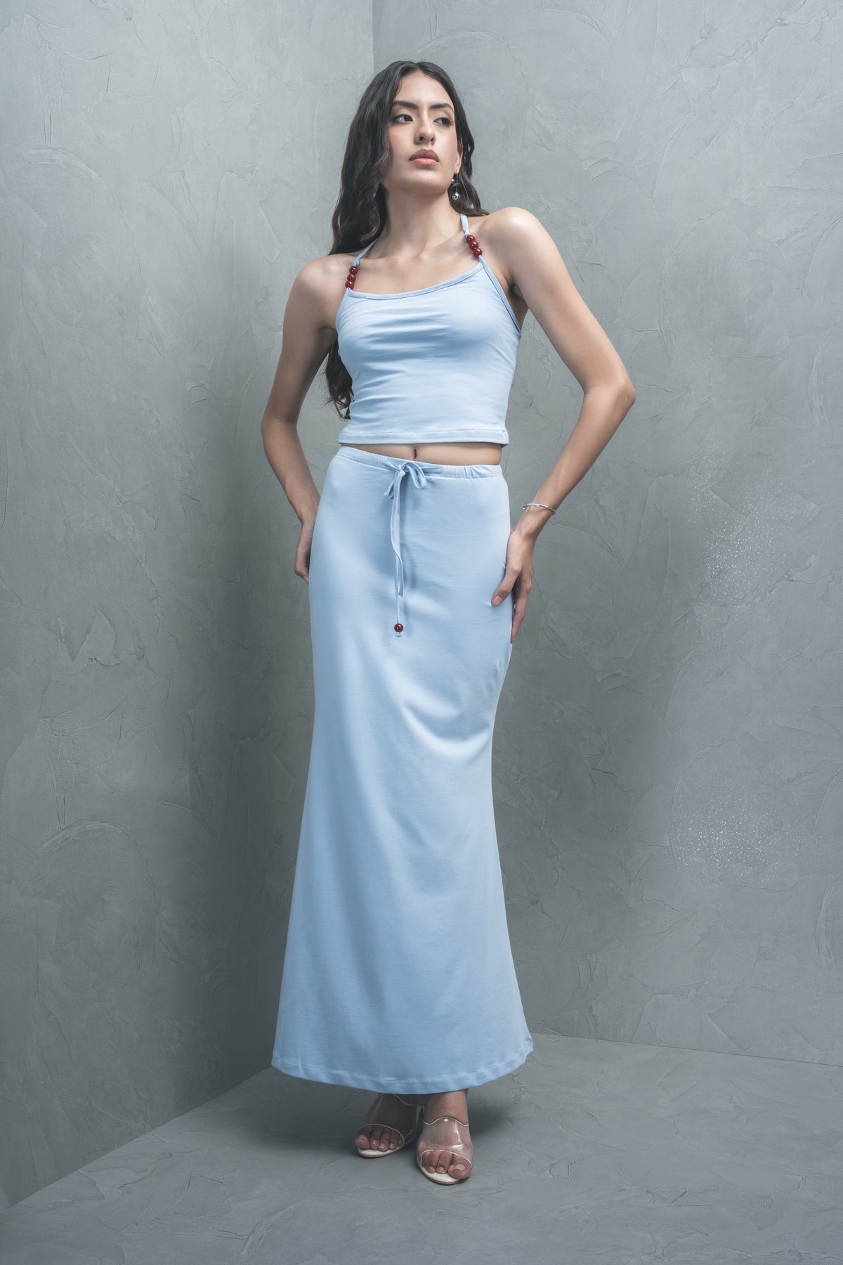 Beaded Maxi Skirt