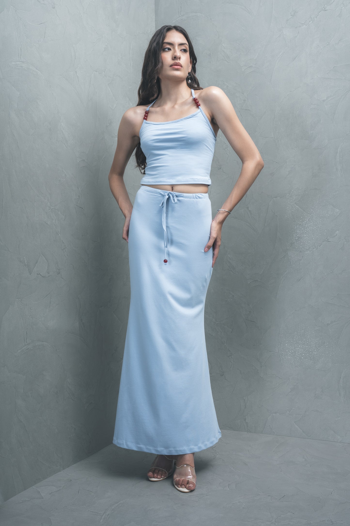Beaded Maxi Skirt