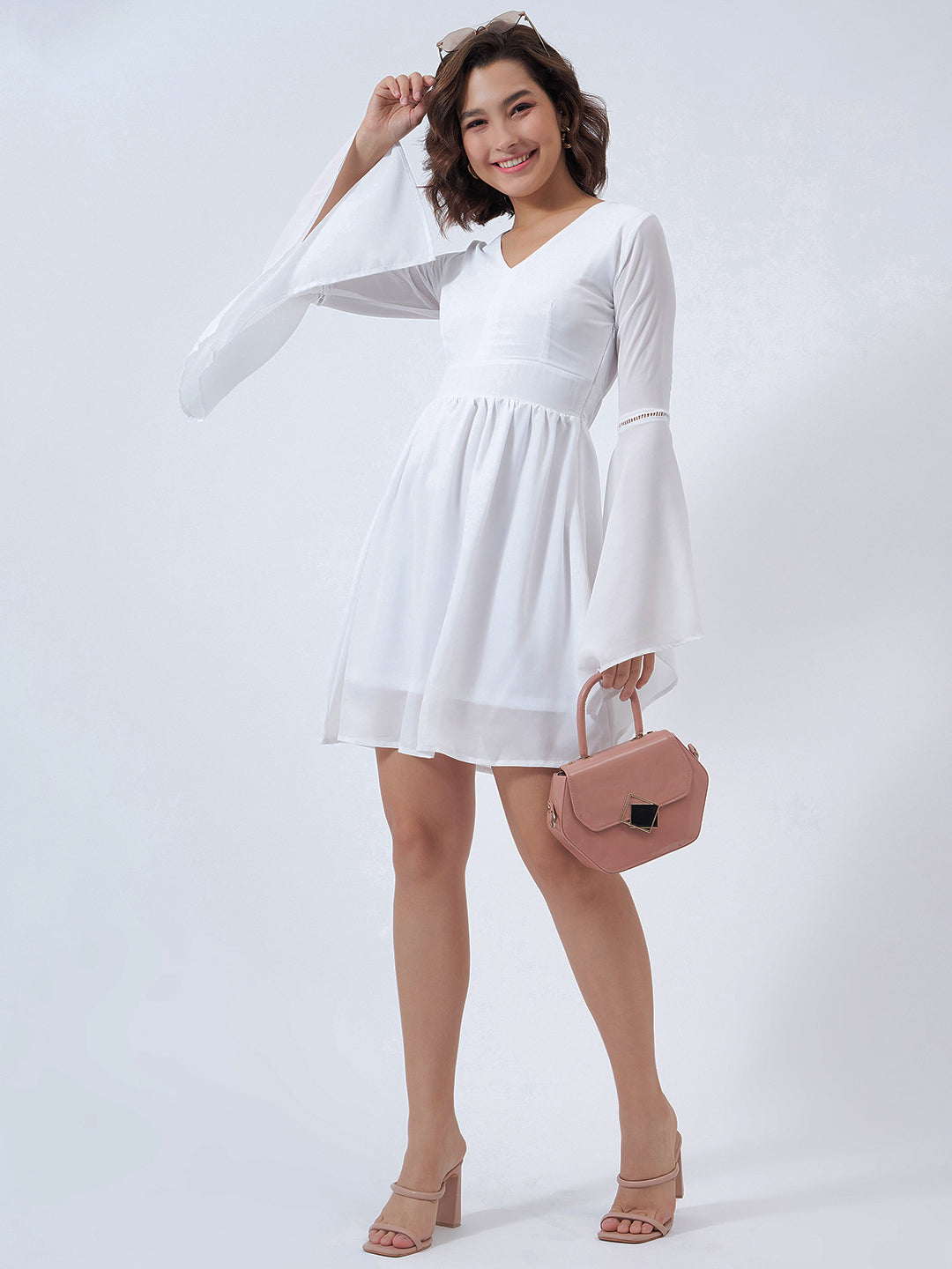 Boho Sleeve Skater Dress