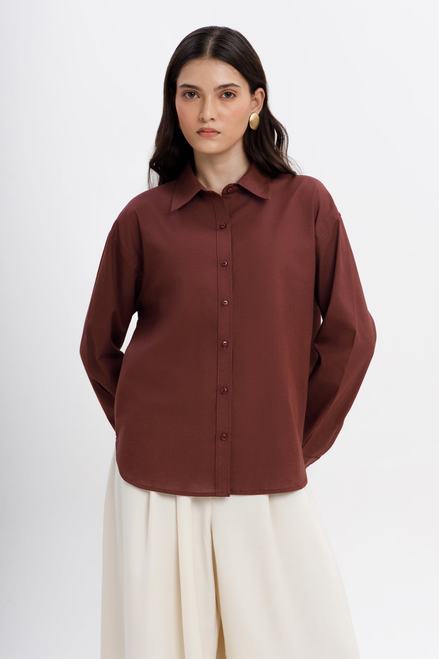 Relaxed Fit Linen Shirt