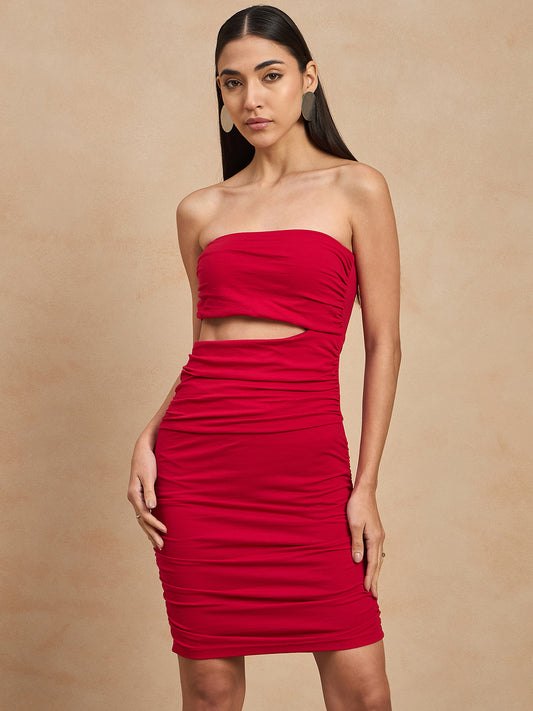 Cut Out Mini Dress