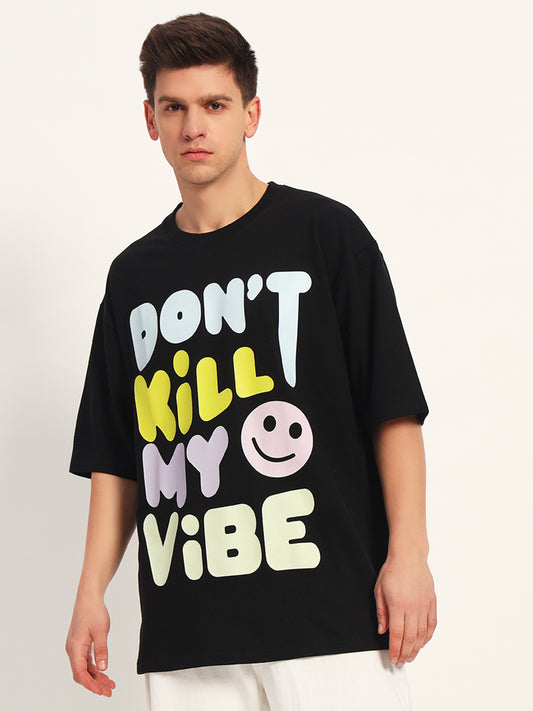 Graphic Drop Shoulder Tee