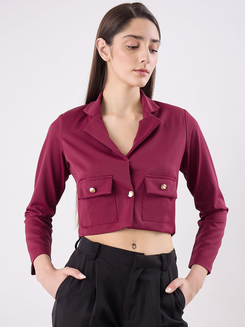 Cropped Blazer
