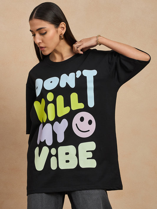 Graphic Drop Shoulder Tee