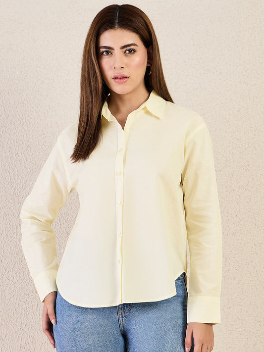 Relaxed Fit Linen Shirt