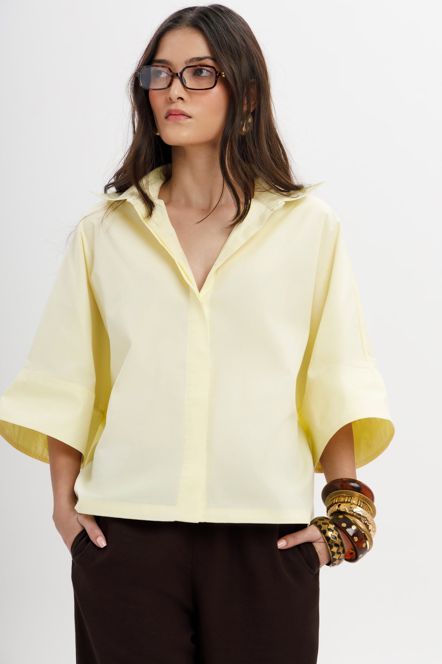 Relaxed Poplin Shirt