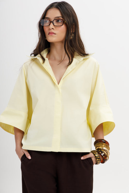 Relaxed Poplin Shirt