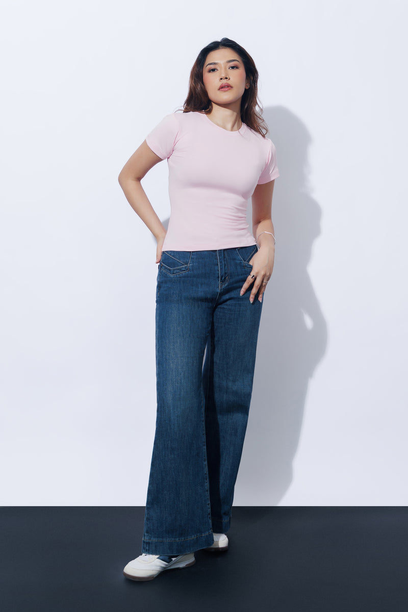 Short Sleeve Fitted T-Shirt
