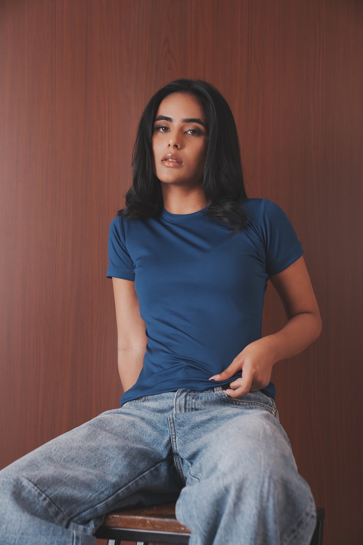 Short Sleeve Fitted T-Shirt
