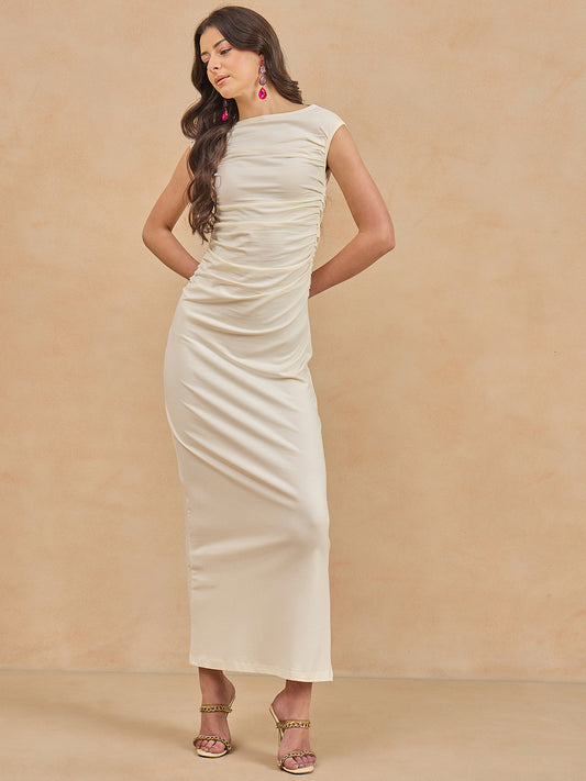 Ruched Maxi Dress