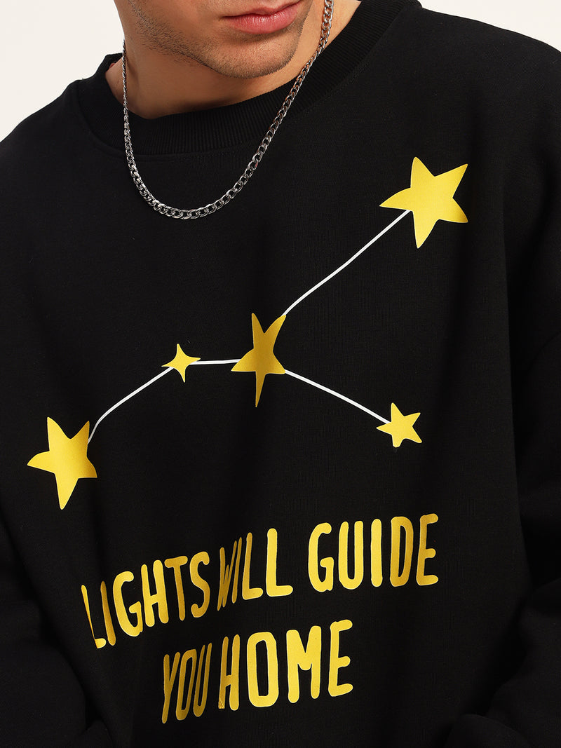 Graphic Drop Shoulder Sweatshirt