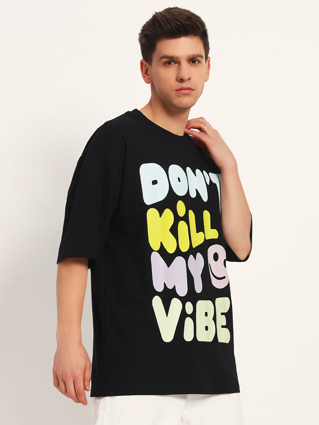 Graphic Drop Shoulder Tee