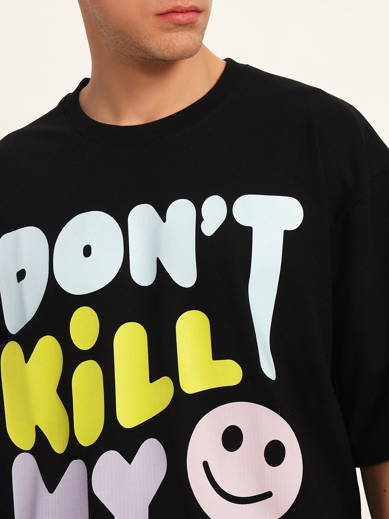 Graphic Drop Shoulder Tee