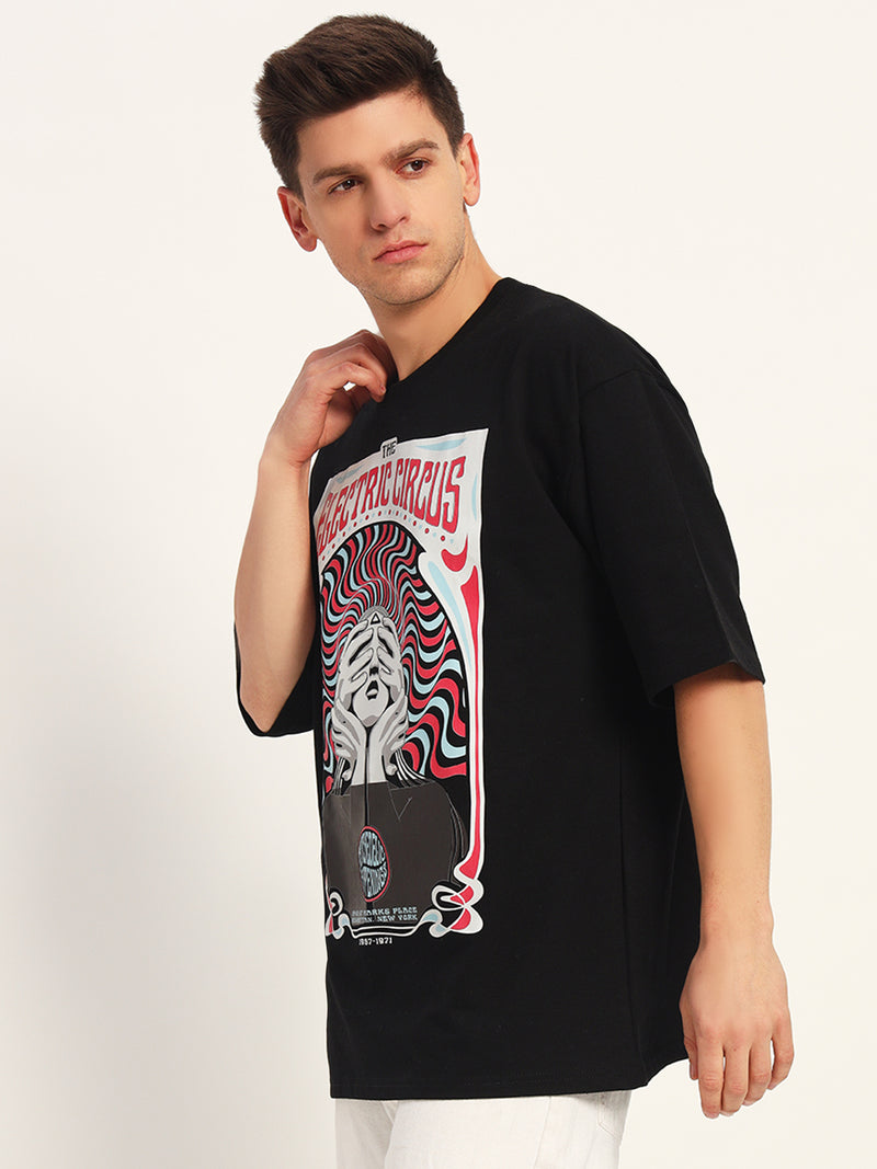 Graphic Drop Shoulder Tee