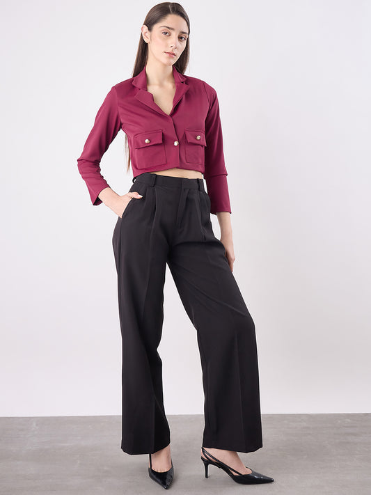 Cropped Blazer
