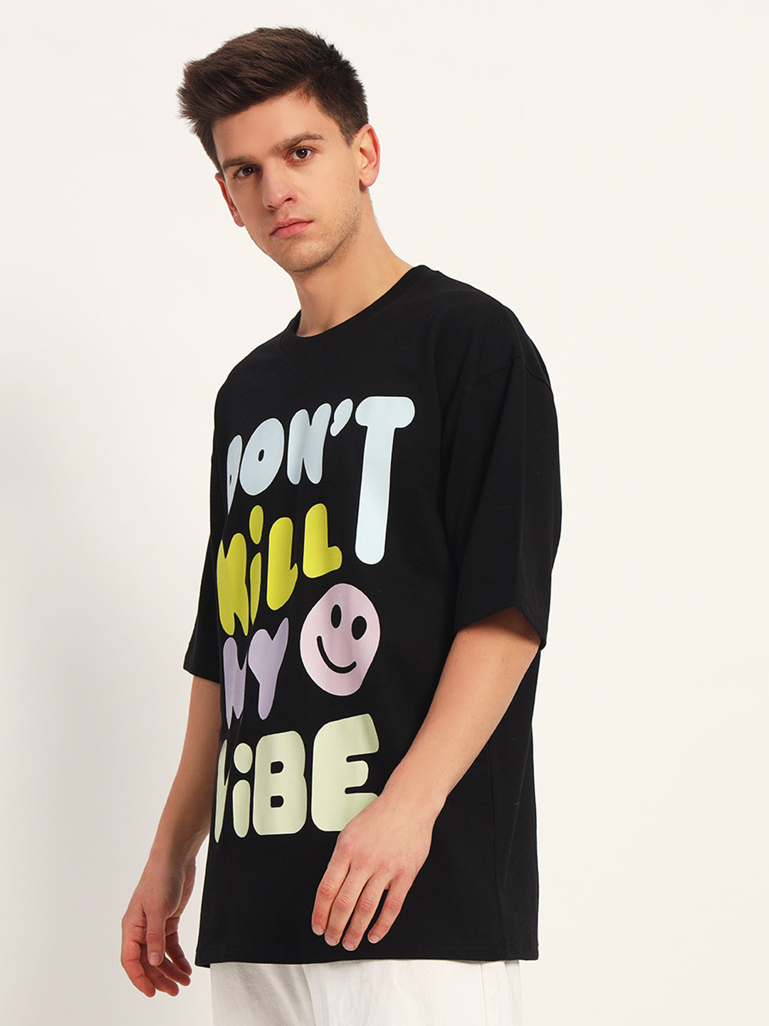 Graphic Drop Shoulder Tee