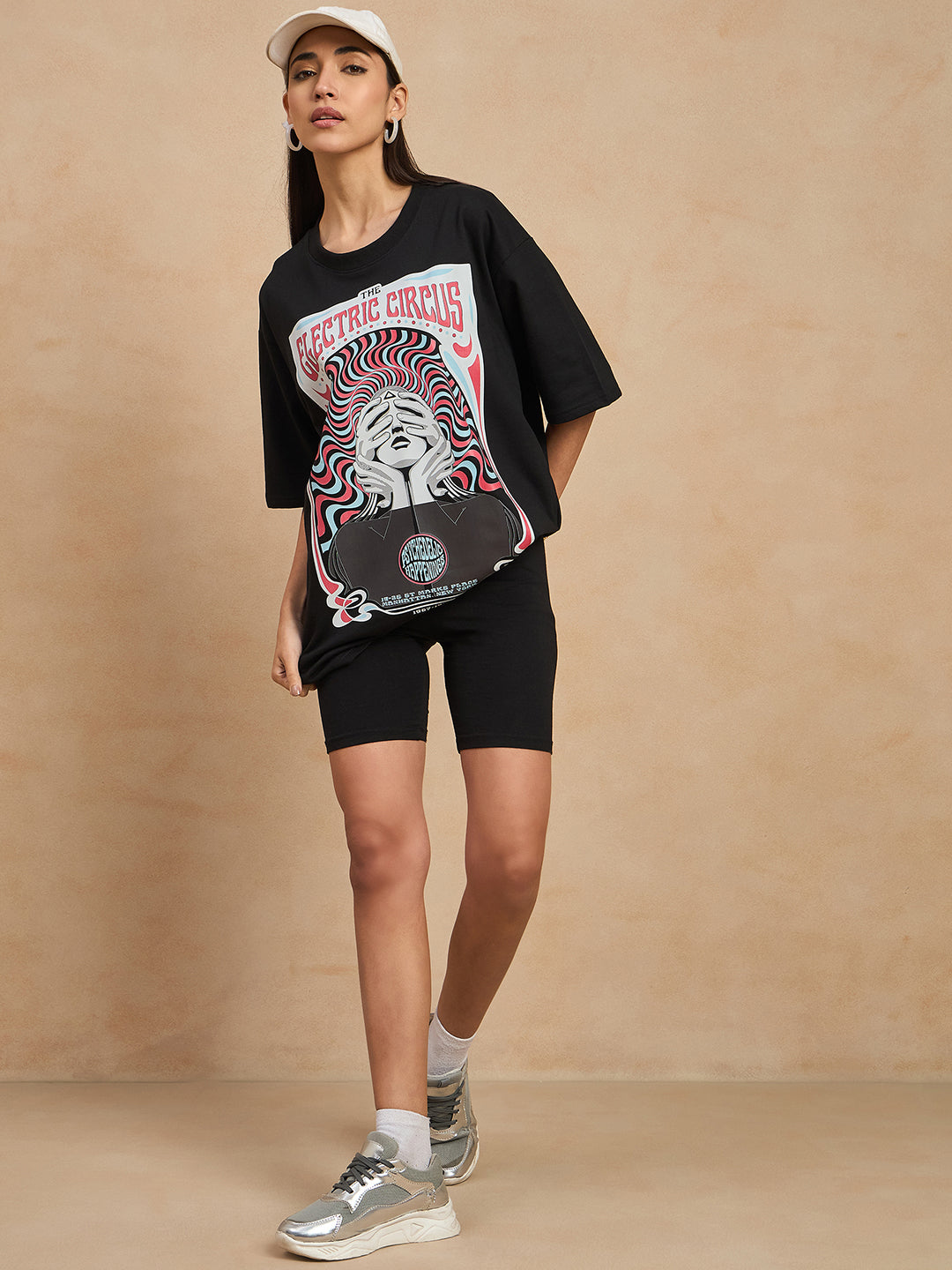 Graphic Drop Shoulder Tee