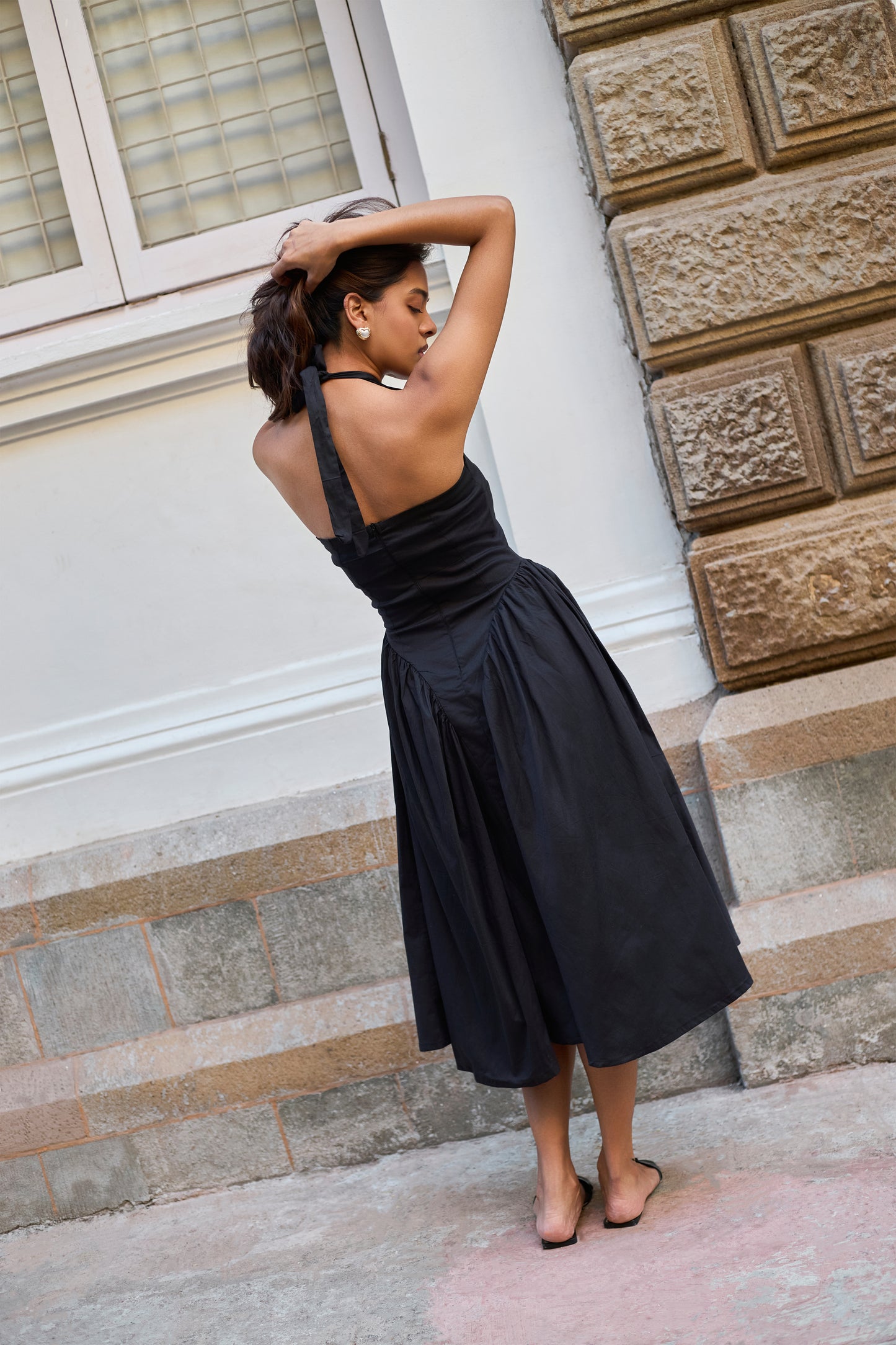 Drop Waist Midi
