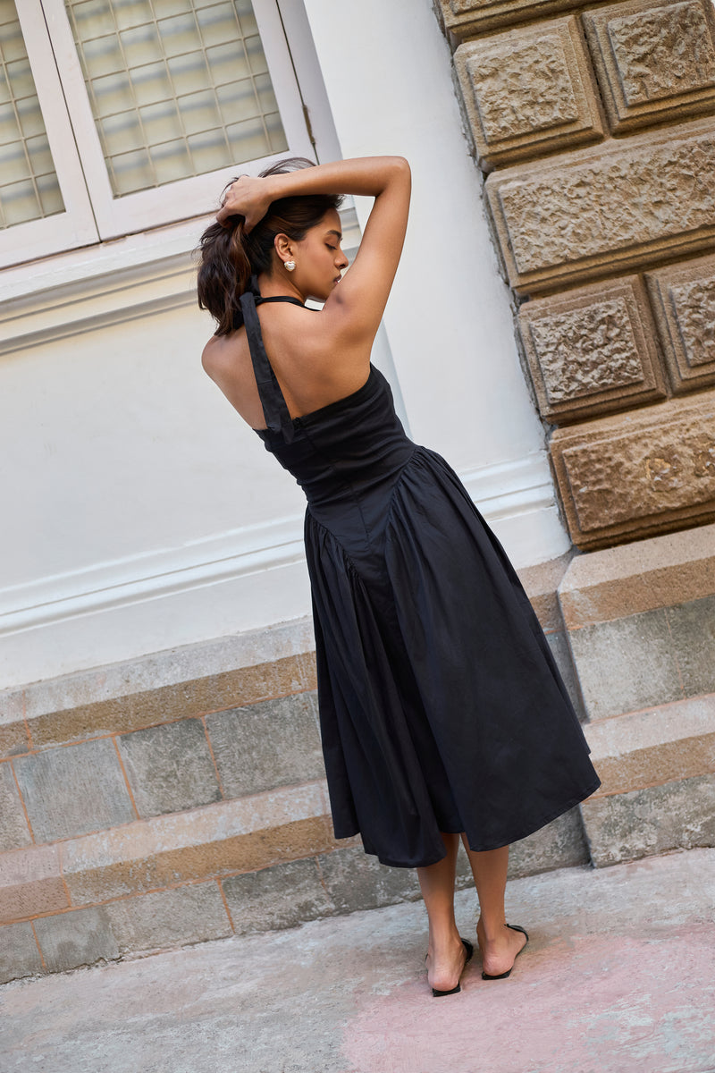 Drop Waist Midi