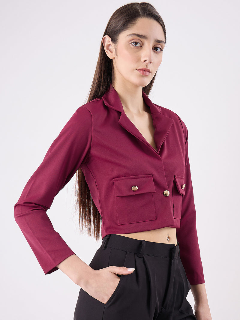 Cropped Blazer