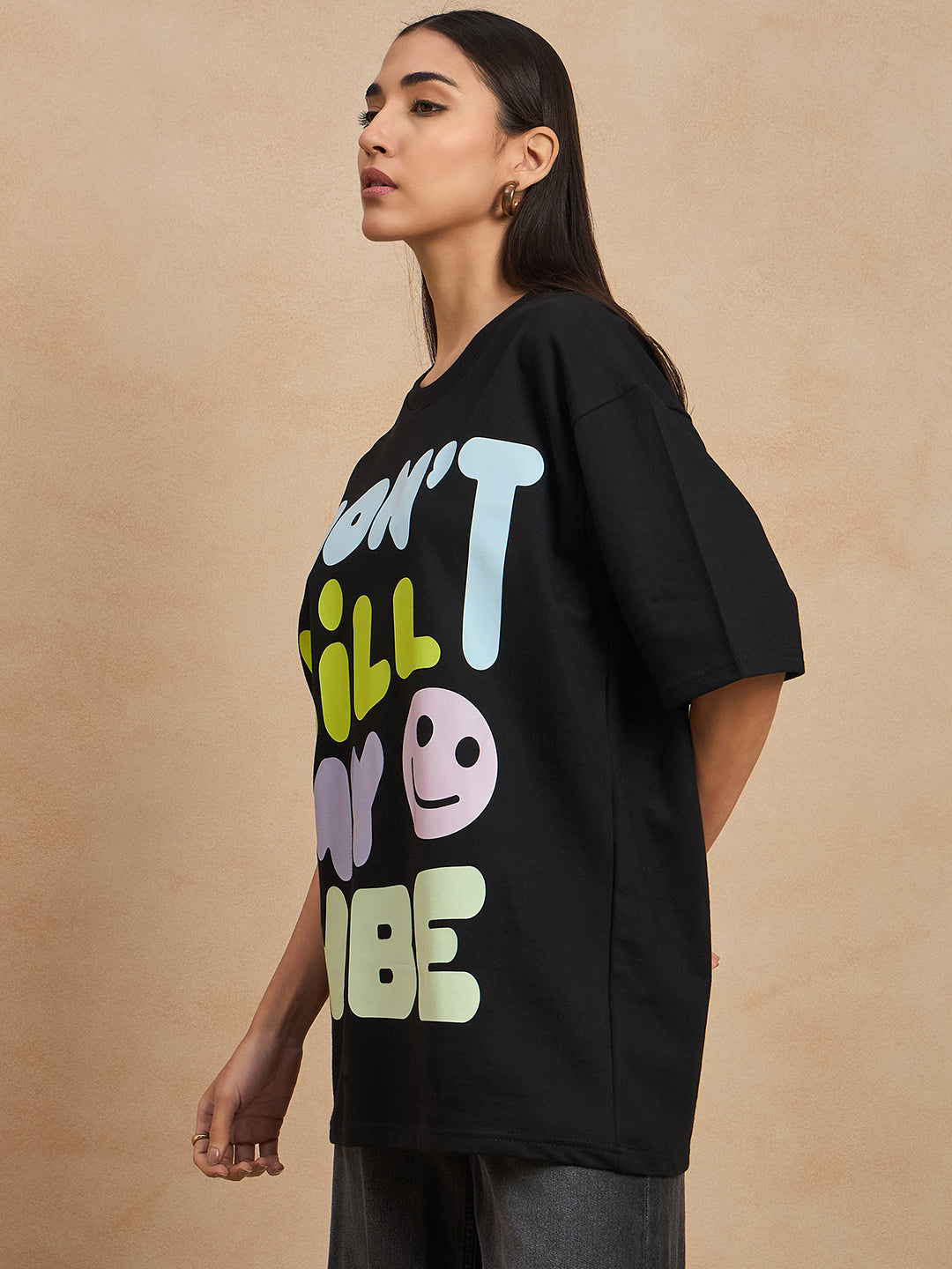 Graphic Drop Shoulder Tee