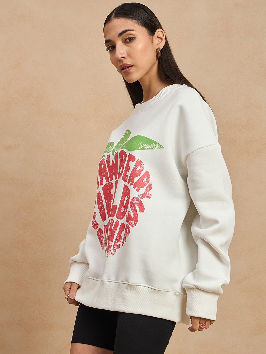 Graphic Drop Shoulder Sweatshirt