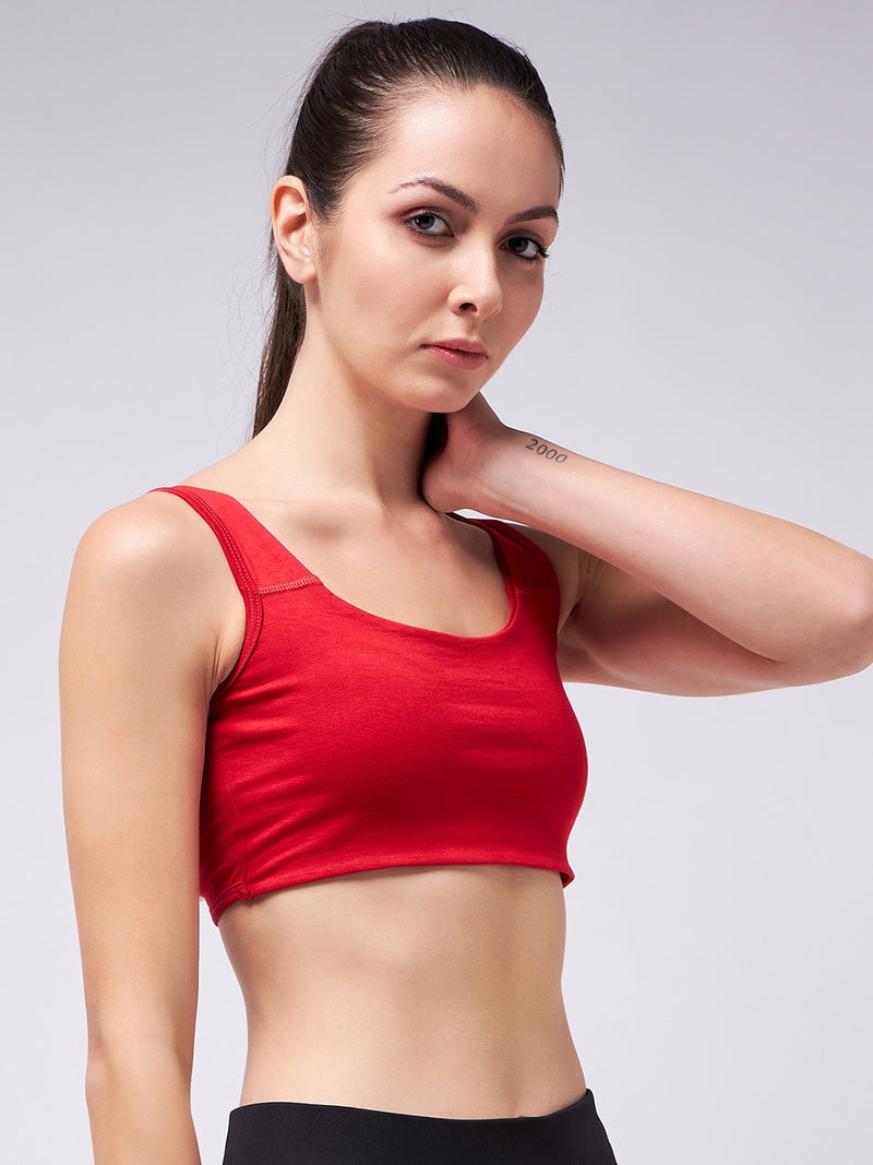 Red Bralette Top