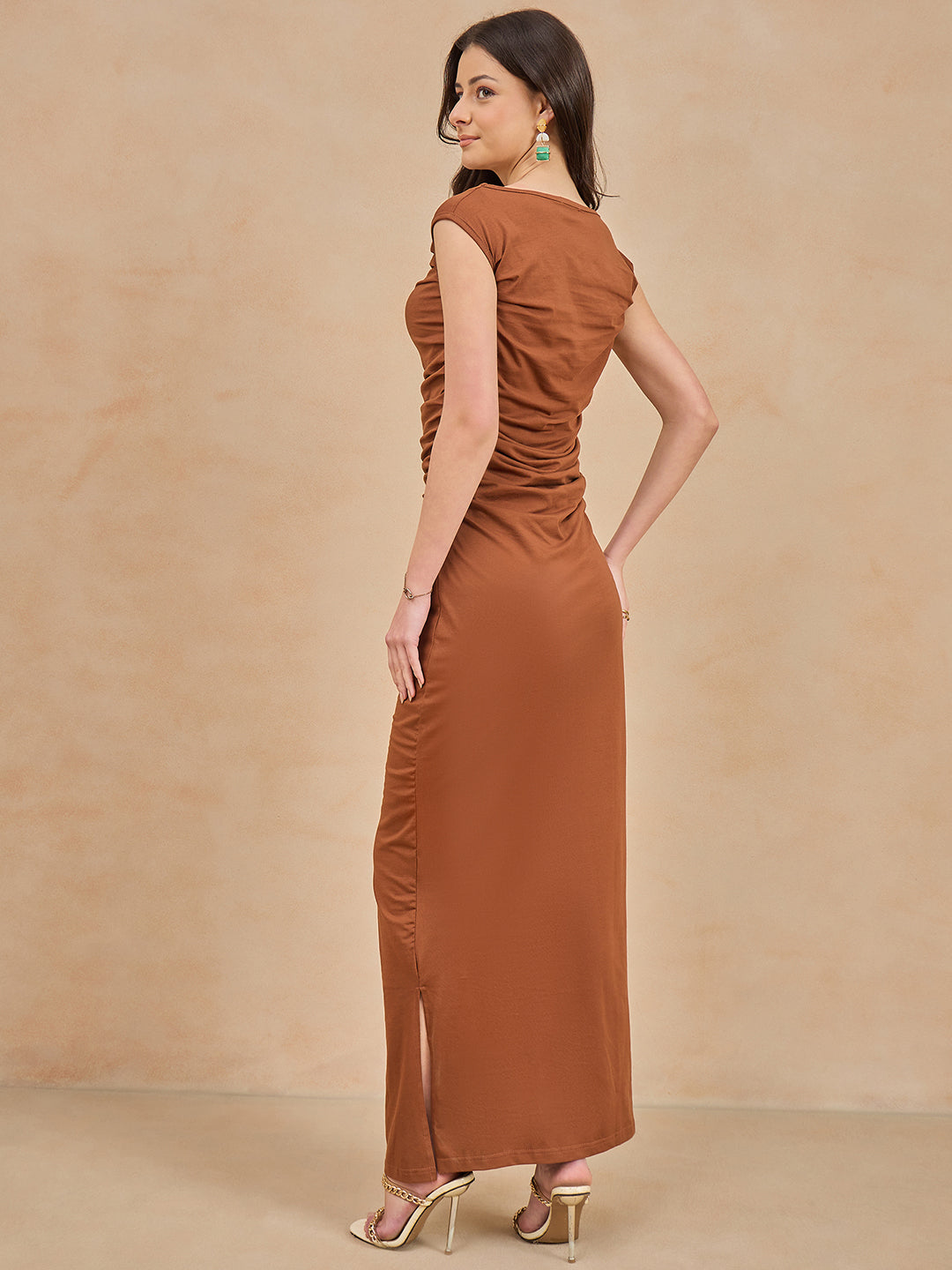 Ruched Maxi Dress