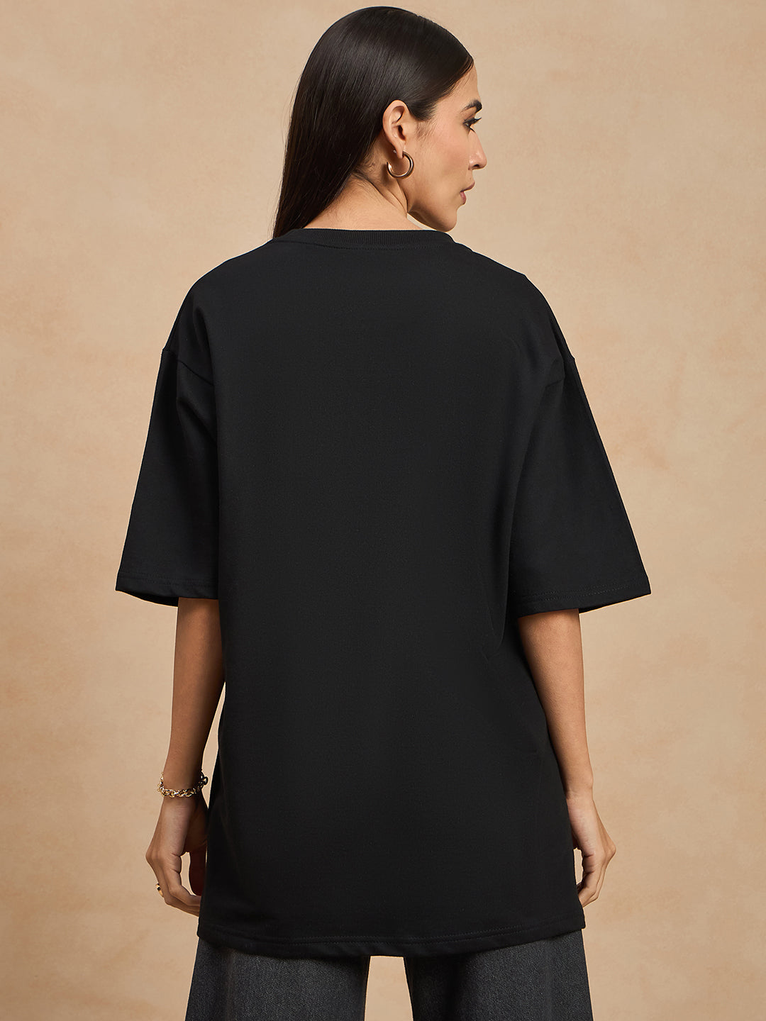 Graphic Drop Shoulder Tee