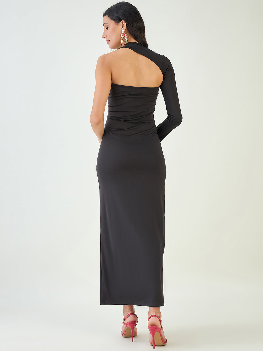 Asymmetrical Maxi Dress