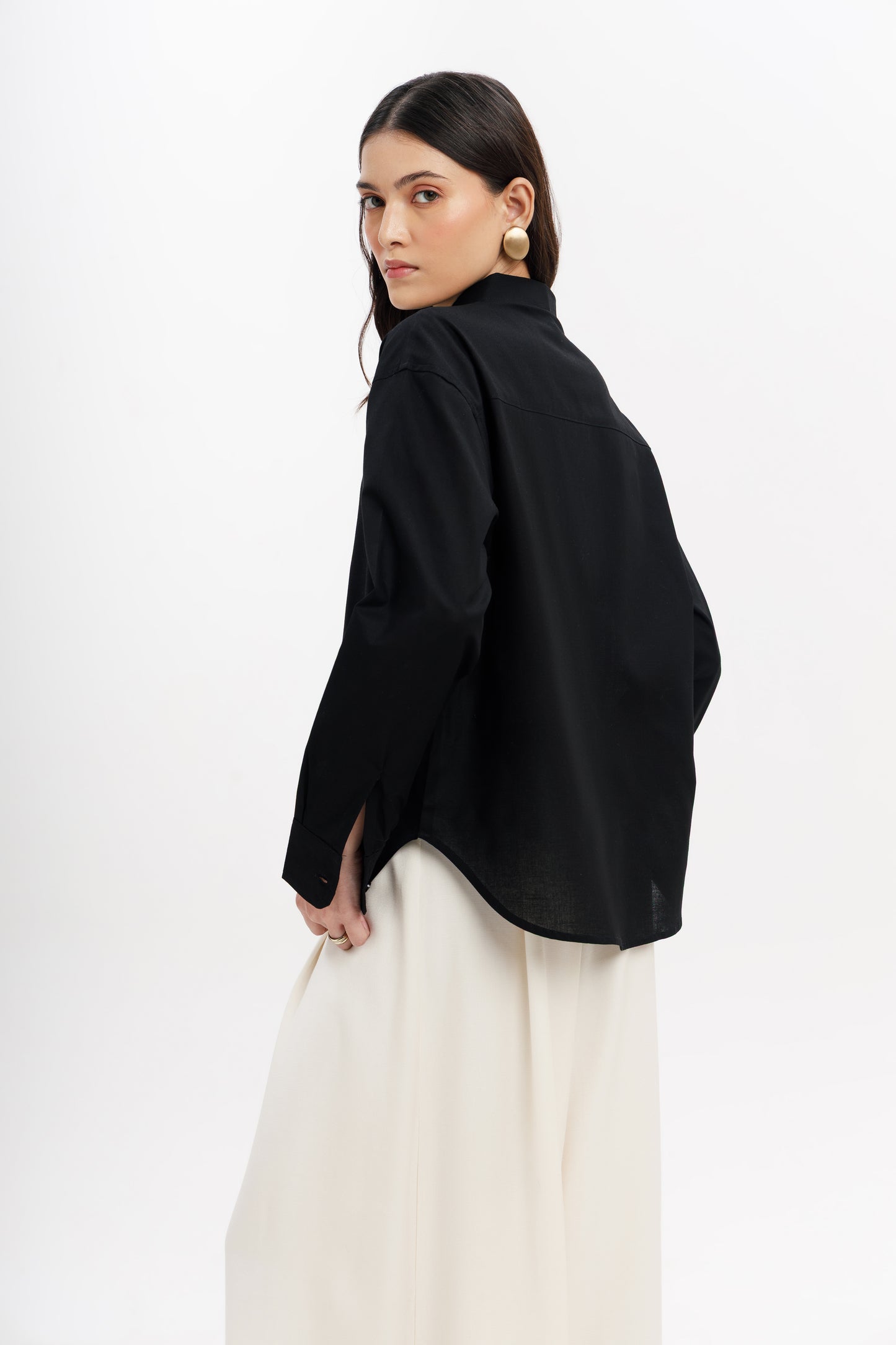 Relaxed Fit Linen Shirt