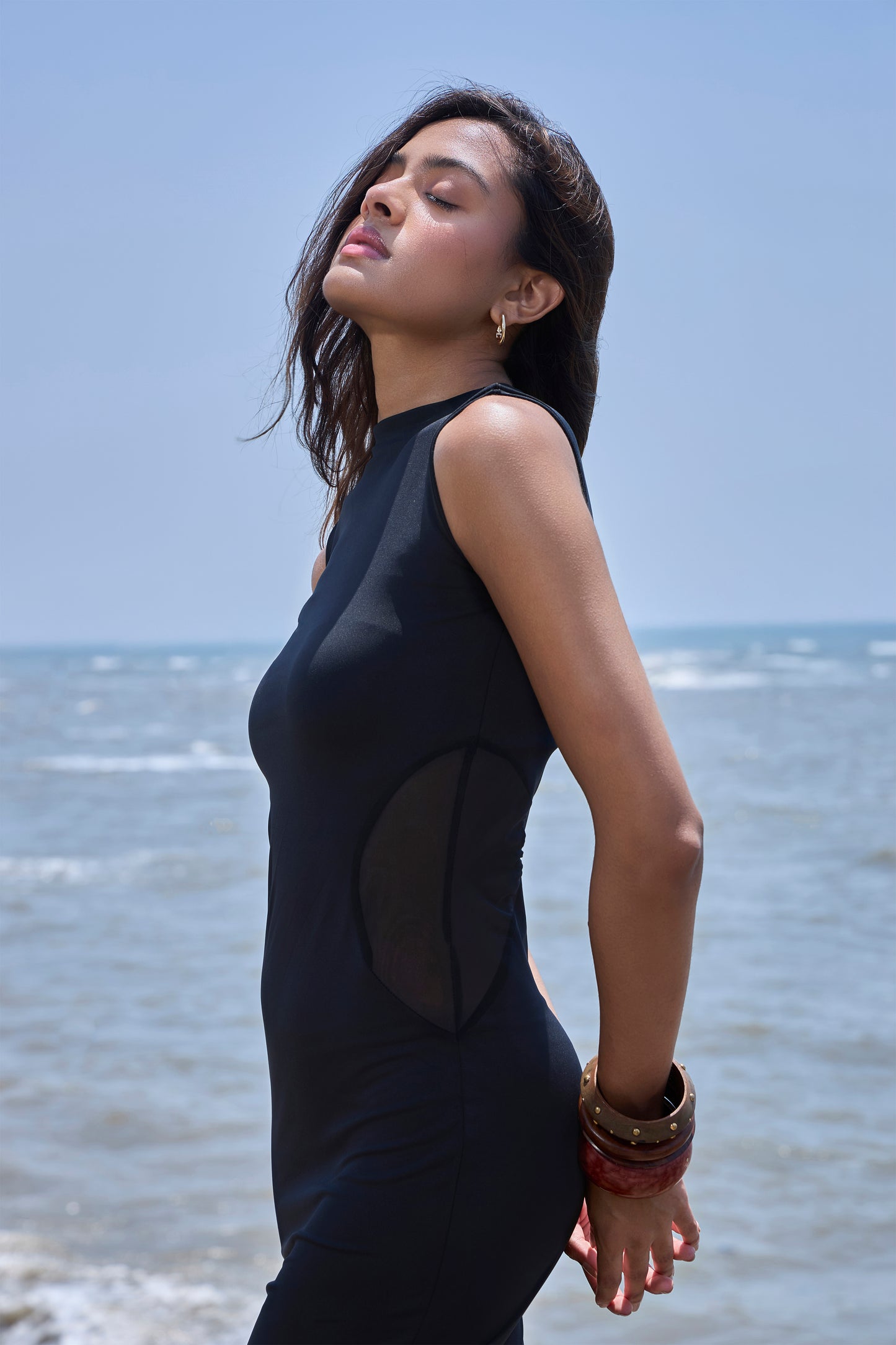 Mesh Cut Maxi