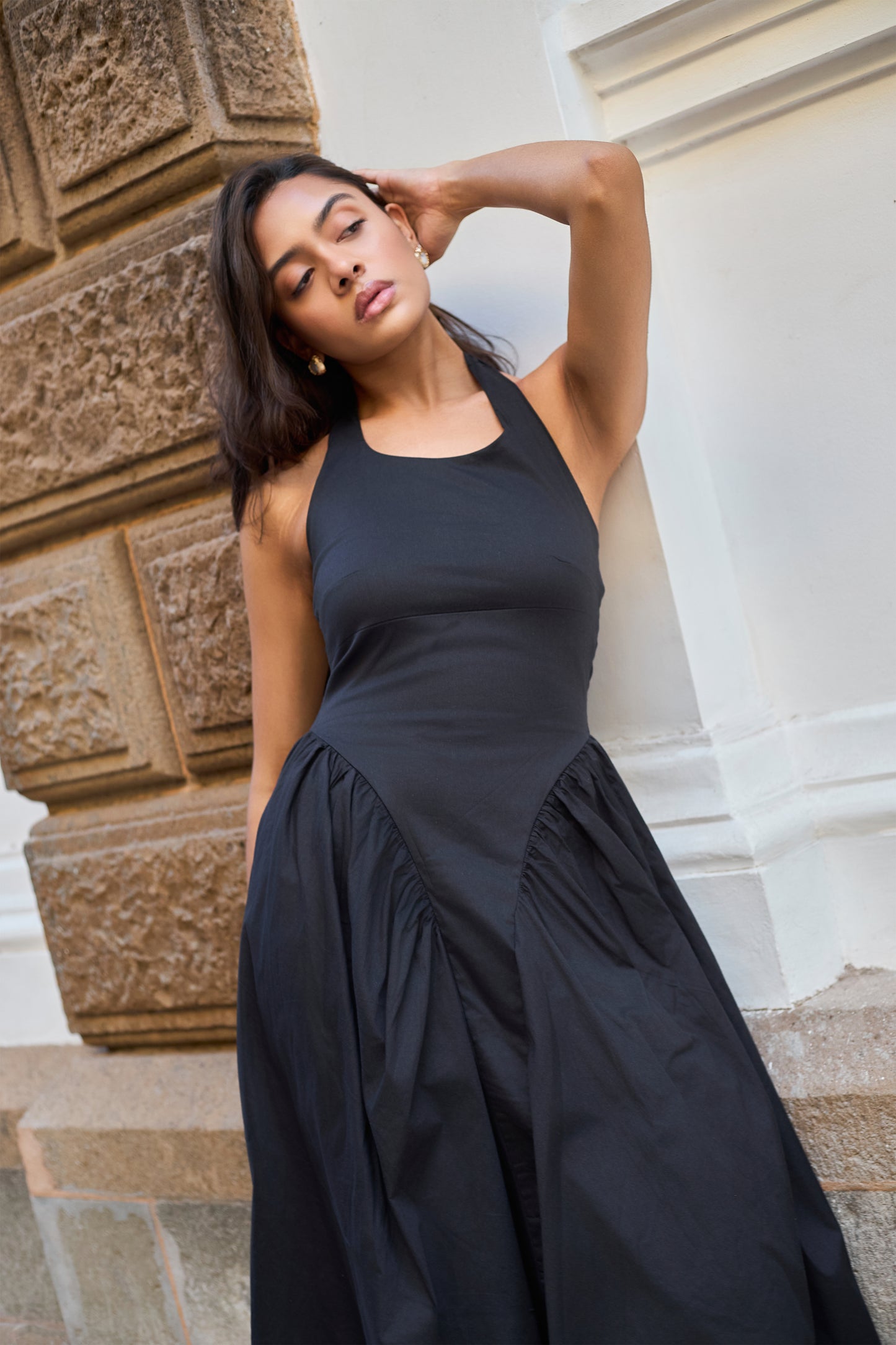 Drop Waist Midi