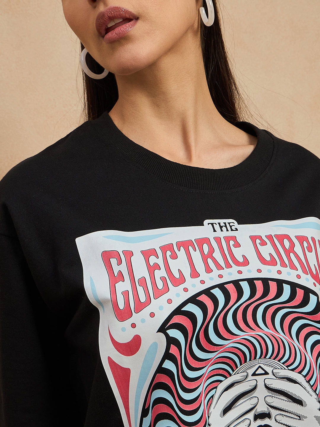 Graphic Drop Shoulder Tee