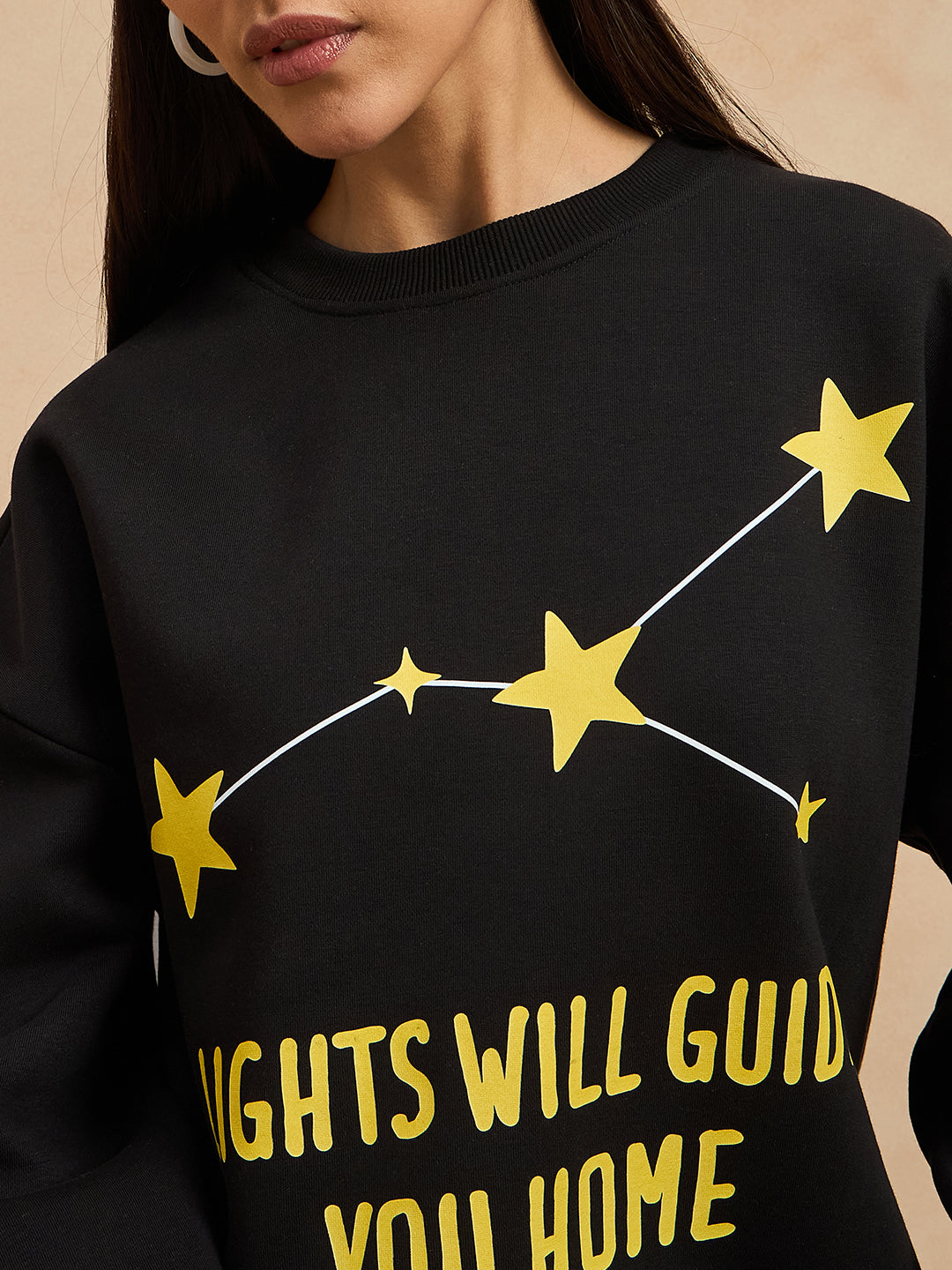 Graphic Drop Shoulder Sweatshirt