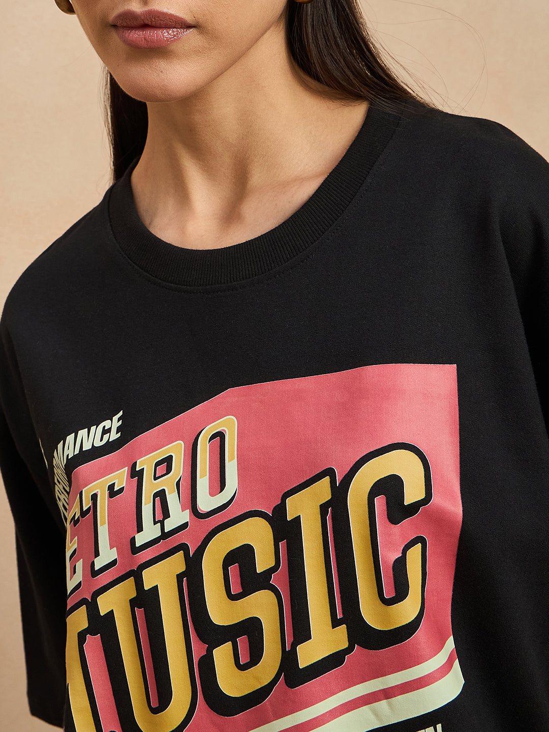 Graphic Drop Shoulder Tee