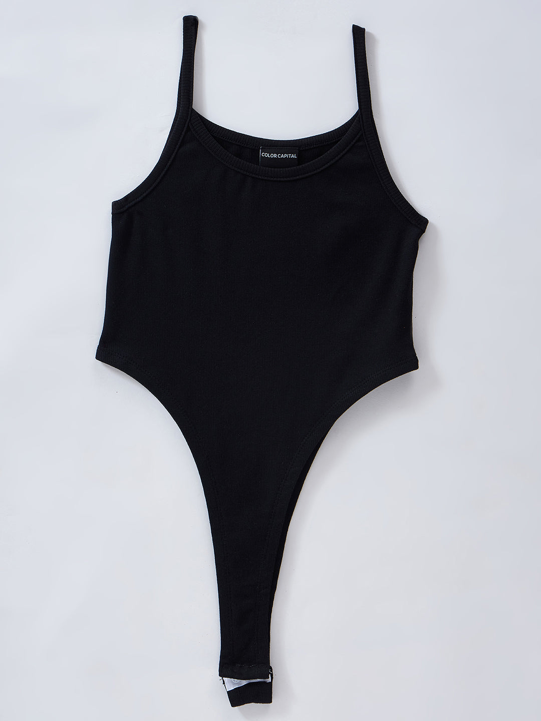 Ribbed High Cut Bodysuit