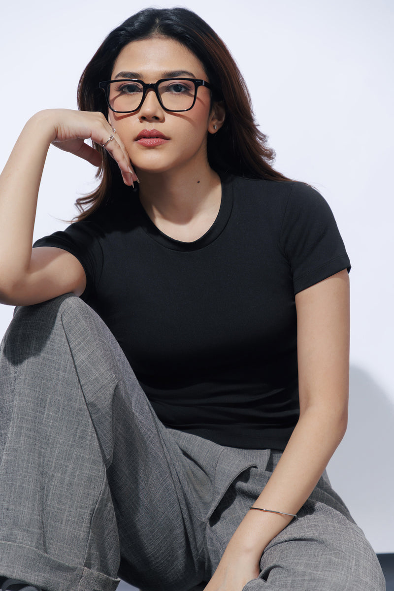 Short Sleeve Fitted T-Shirt