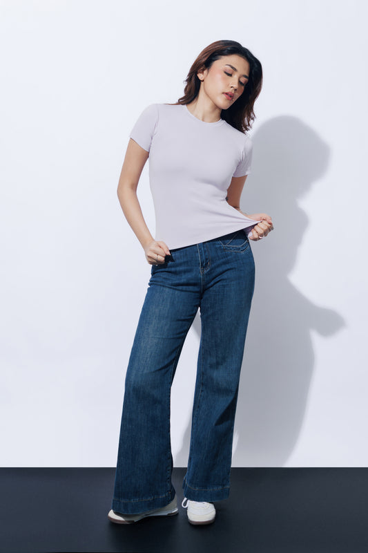Short Sleeve Fitted T-Shirt