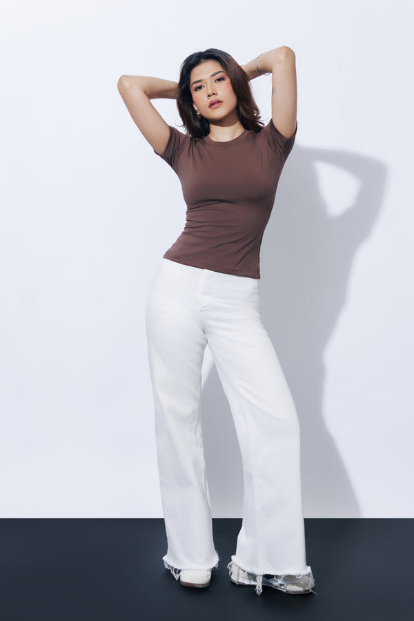 Short Sleeve Fitted T-Shirt
